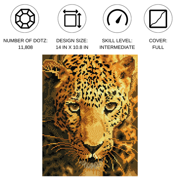 Dotz Diamond Dotz Jaguar Prowl - 10.8" X 14.0"