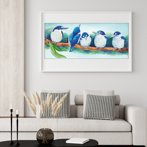 Dotz Diamond Dotz Kingfisher Politics - 34.3" X 14.6"