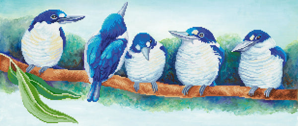 dotz Diamond Dotz Kingfisher Politics - 34.3" x 14.6"