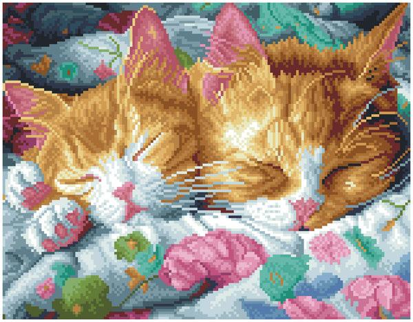 Dotz Diamond Dotz Kitty Kip - 13.8" X 17.7"