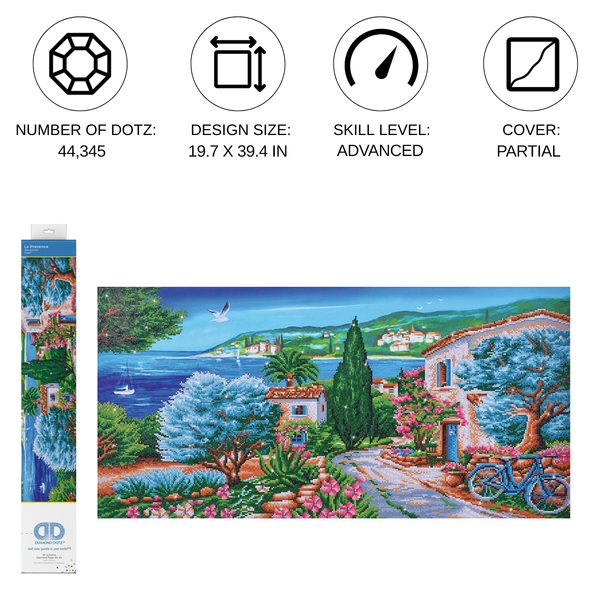 Dotz Diamond Dotz La Provence - 39.4" X 19.7"