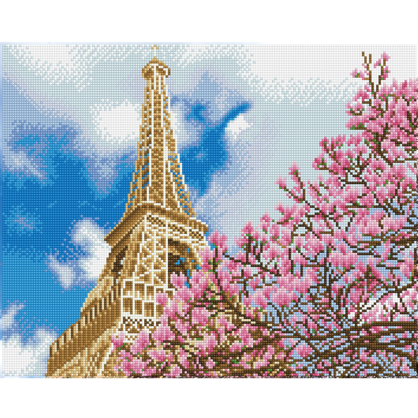 Dotz Diamond Dotz La Tour Eiffel - 19.7" X 15.8"
