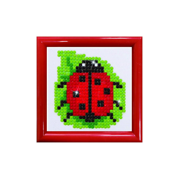 Dotz Diamond Dotz Lady Luck With Frame - 3.0" X 3.0"