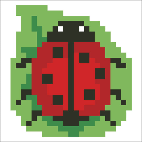 dotz Diamond Dotz Lady Luck with Frame - 3.0" x 3.0"