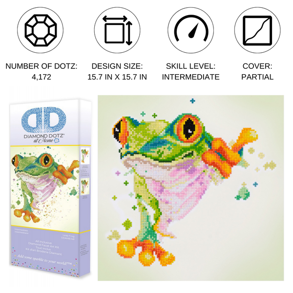 Dotz Diamond Dotz Leap Frog - 12.6" X 12.6"