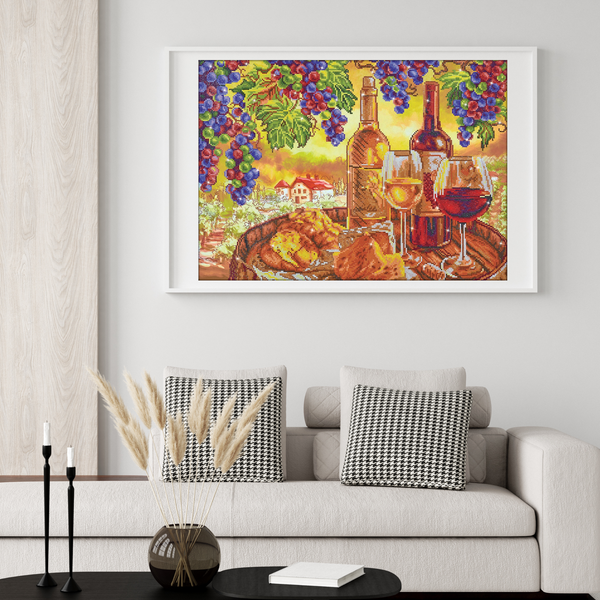 Dotz Diamond Dotz Les Vins De Campagne - 27.6" X 20.5"