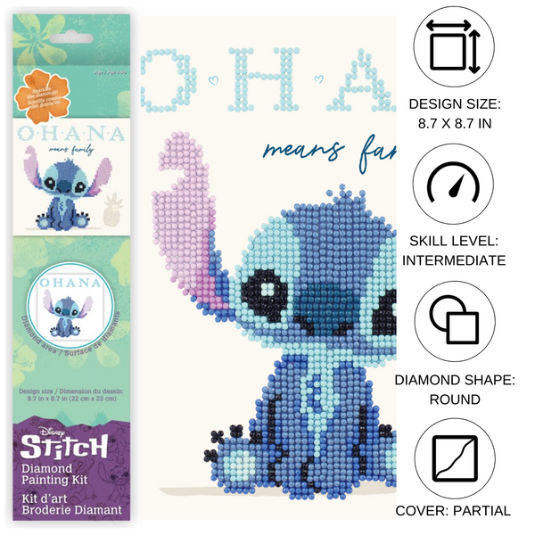 Dotz Diamond Dotz Lilo & Stitch - 8.7" X 8.7"