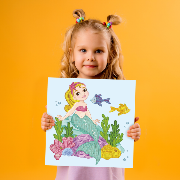 Dotz Diamond Dotz Little Mermaid - 11.0" X 11.0"