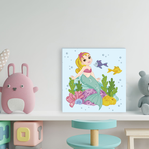 Dotz Diamond Dotz Little Mermaid - 11.0" X 11.0"