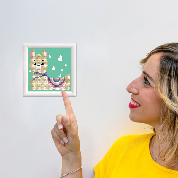 Dotz Diamond Dotz Llama Heart - 4.0" X 4.0"