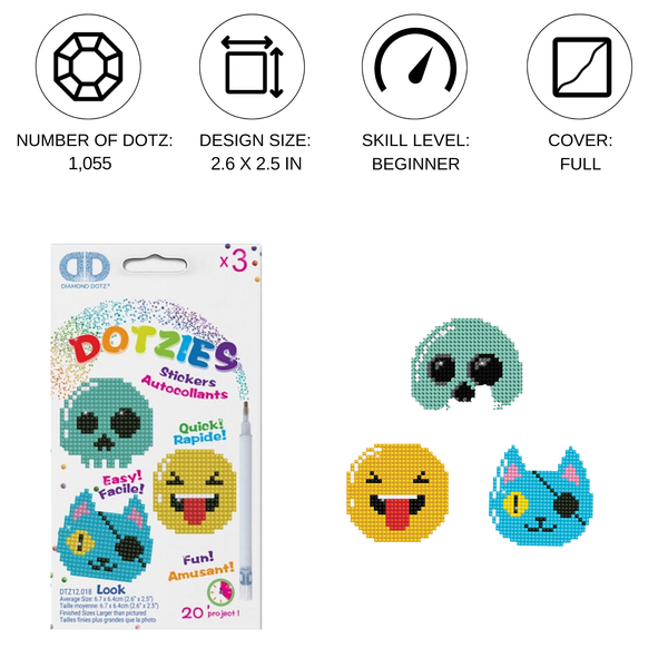 Dotz Diamond Dotz Look - DOTZIES Stickers Kit