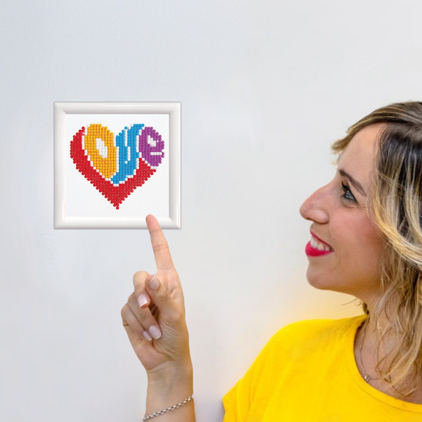 Dotz Diamond Dotz Love - 4.0" X 4.0"