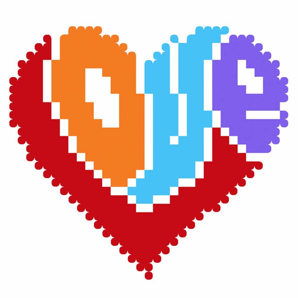 Dotz Diamond Dotz Love - 4.0" X 4.0"