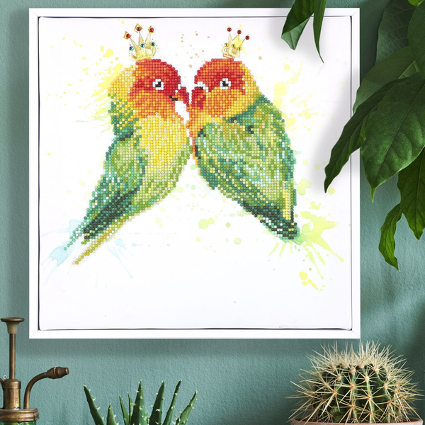 Dotz Diamond Dotz Love Birds - 12.6" X 12.6"
