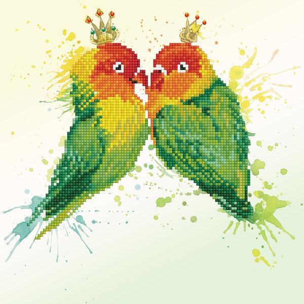 Dotz Diamond Dotz Love Birds - 12.6" X 12.6"