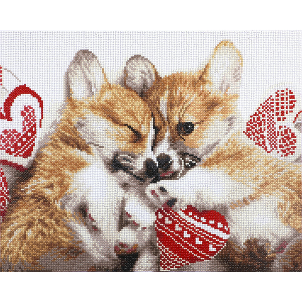 dotz Diamond Dotz Love Cuddles - 19.9" x 15.9"