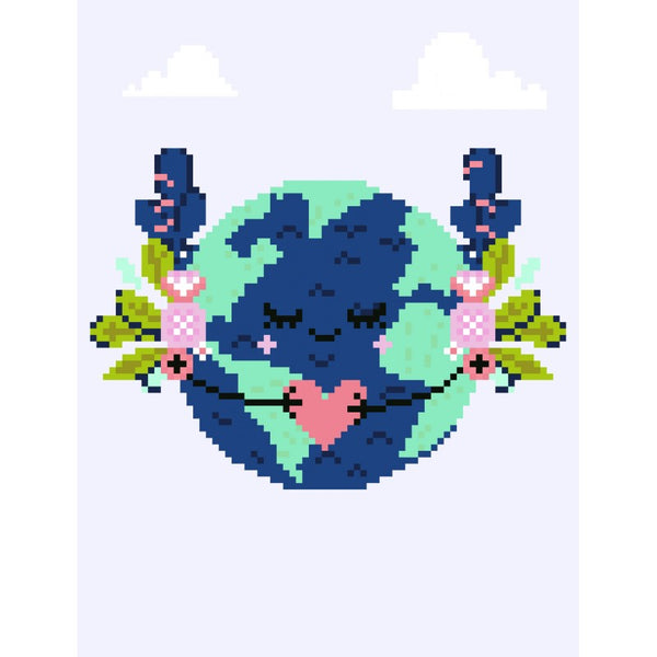 Dotz Diamond Dotz Love Our Planet - 11.3" X 8.7"