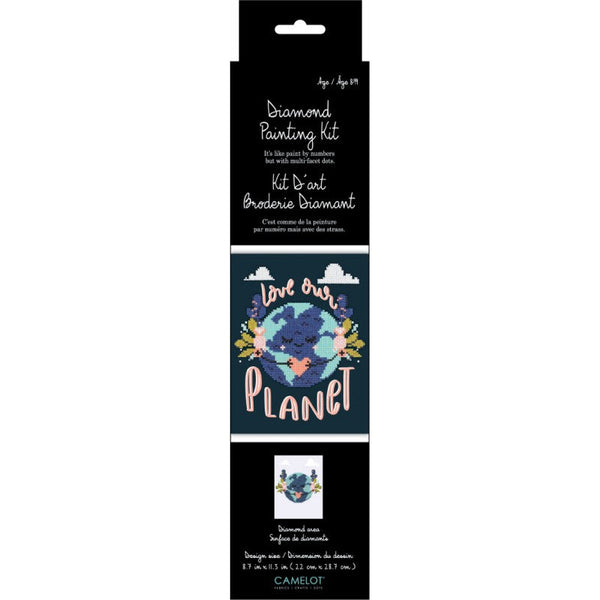 Dotz Diamond Dotz Love Our Planet - 11.3" X 8.7"