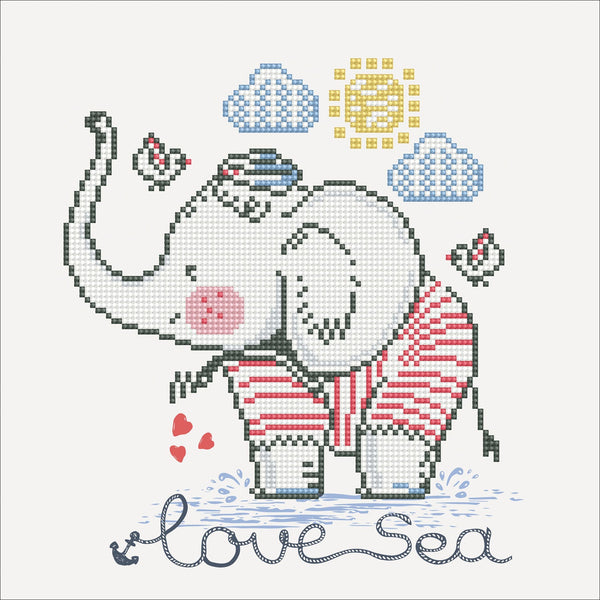 dotz Diamond Dotz Love Sea - 12.6" x 12.6"