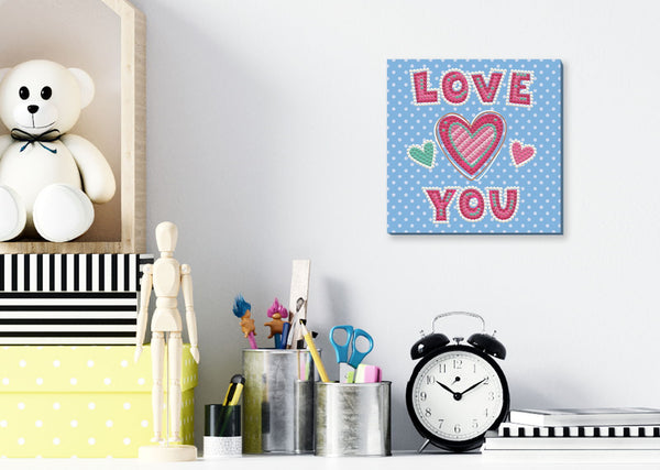 Dotz Diamond Dotz Love You - 5.9" X 5.9"