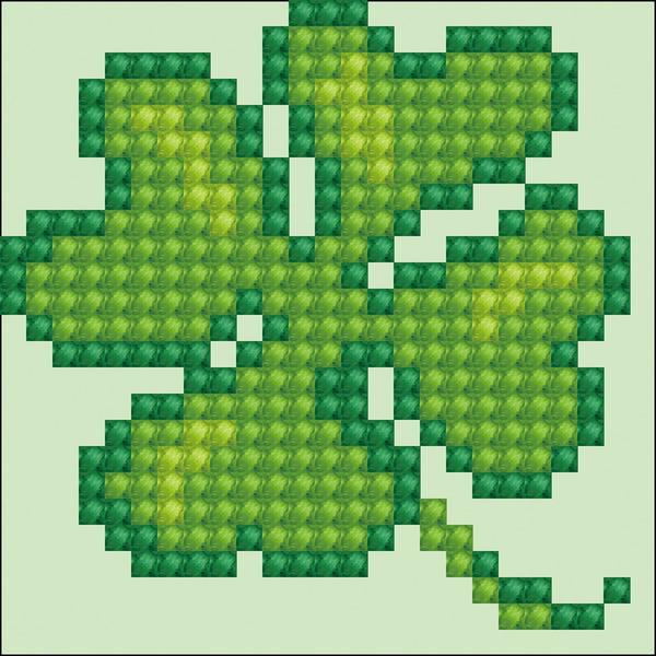 Dotz Diamond Dotz Lucky Leaves - 3.0" X 3.0"