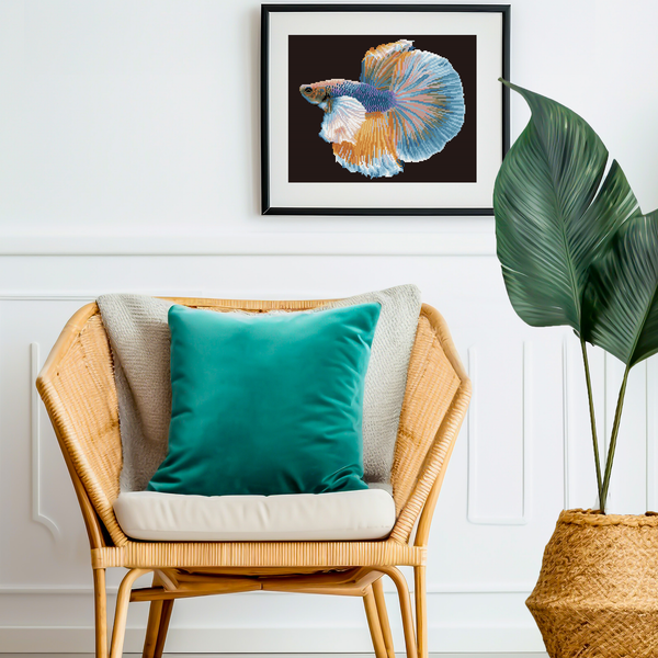 Dotz Diamond Dotz Luminous Fish - 14.6" X 18.5"