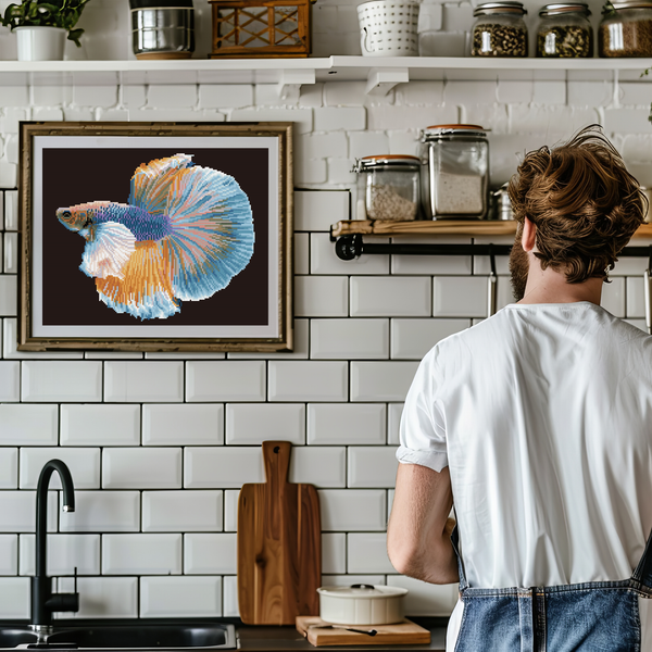 Dotz Diamond Dotz Luminous Fish - 14.6" X 18.5"