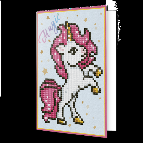 Dotz Diamond Dotz Magic Greeting Card - 5.0" X 7.0"