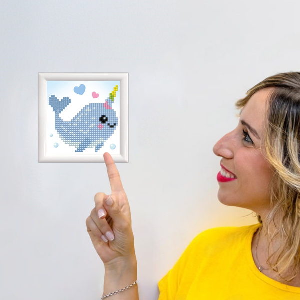 Dotz Diamond Dotz Magic Narwhal - 4.0" X 4.0"