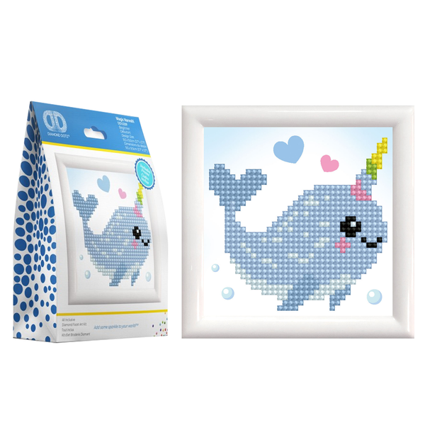 dotz Diamond Dotz Magic Narwhal - 4.0" x 4.0"