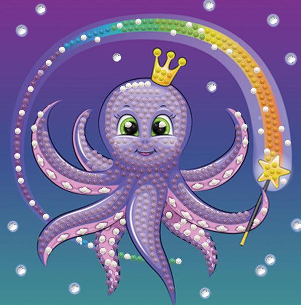 Dotz Diamond Dotz Magical Octopus - 5.9" X 5.9"