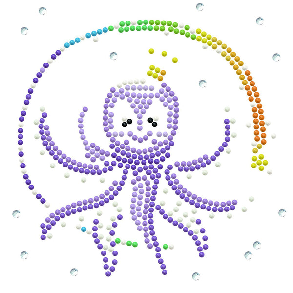 Dotz Diamond Dotz Magical Octopus - 5.9" X 5.9"