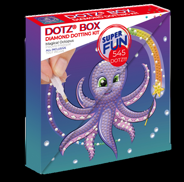 dotz Diamond Dotz Magical Octopus - 5.9" x 5.9"