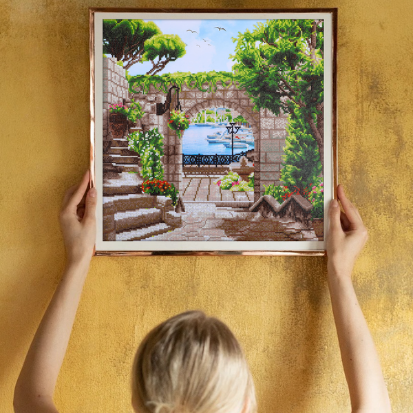 Dotz Diamond Dotz Mediterranean Stroll - 20.3" X 20.3"