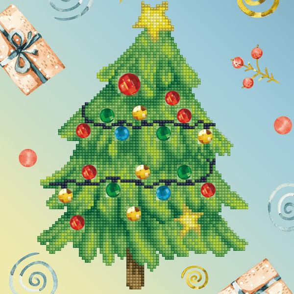 dotz Diamond Dotz Merry Christmas Tree - 11.0" x 11.0"