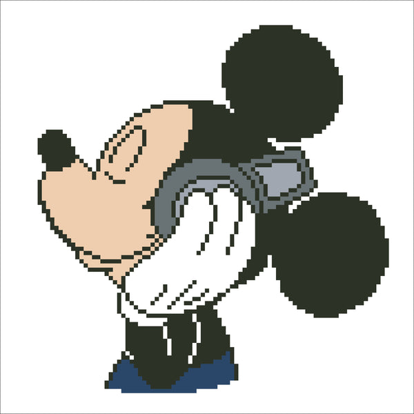 Dotz Diamond Dotz Mickey Headphones - 11.0" X 11.0"