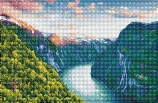 dotz Diamond Dotz Mighty River - 20.5" x 13.4"