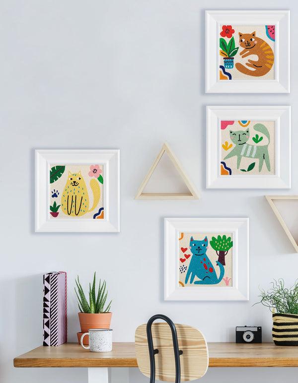 Dotz Diamond Dotz Mini Dotz I Love Cats - 5.0" X 5.0"