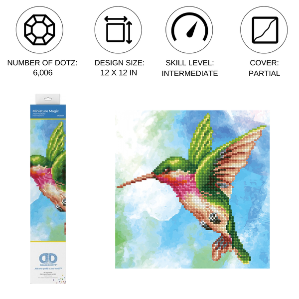 Dotz Diamond Dotz Miniature Magic - 11.0" X 11.4"