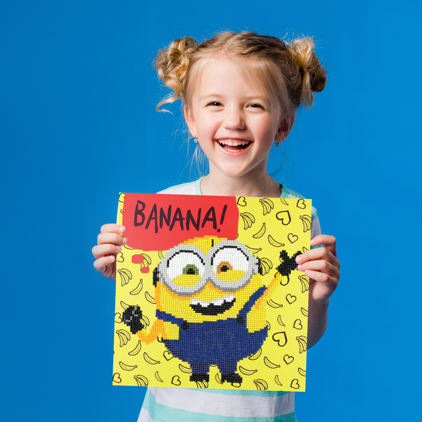 Dotz Diamond Dotz Minion Banana - 11.0" X 11.0"