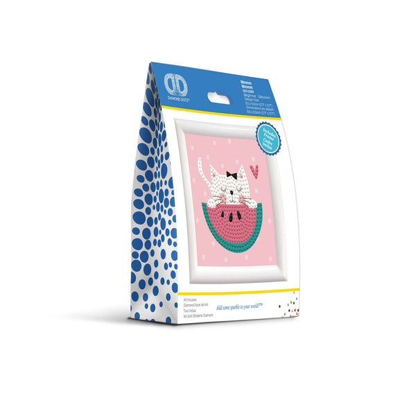 Dotz Diamond Dotz Mmmm Framed Kit - 4.0" X 4.0"