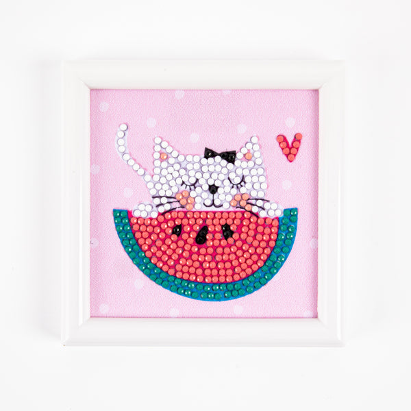 Dotz Diamond Dotz Mmmm Framed Kit - 4.0" X 4.0"