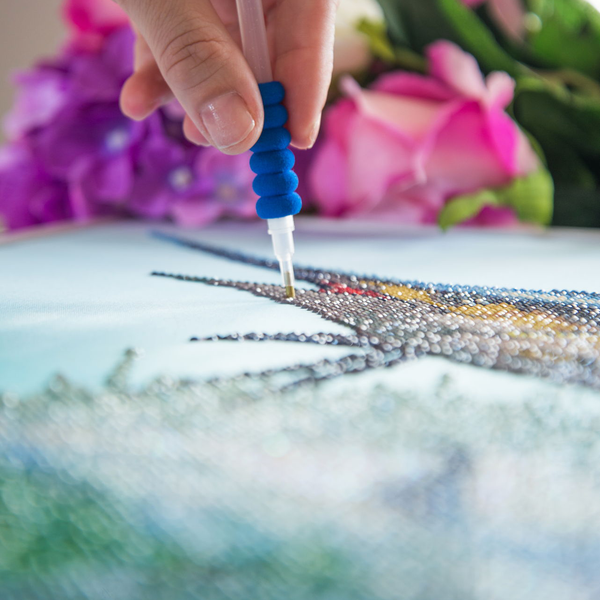 Dotz Diamond Dotz Monarch Of The Sea - 16.5" X 18.5"