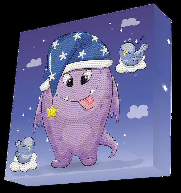 Dotz Diamond Dotz Monster Tale - 8.7" X 8.7"