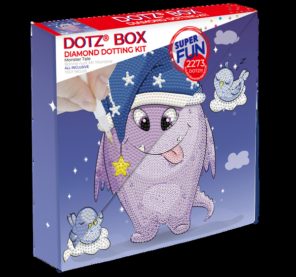dotz Diamond Dotz Monster Tale - 8.7" x 8.7"