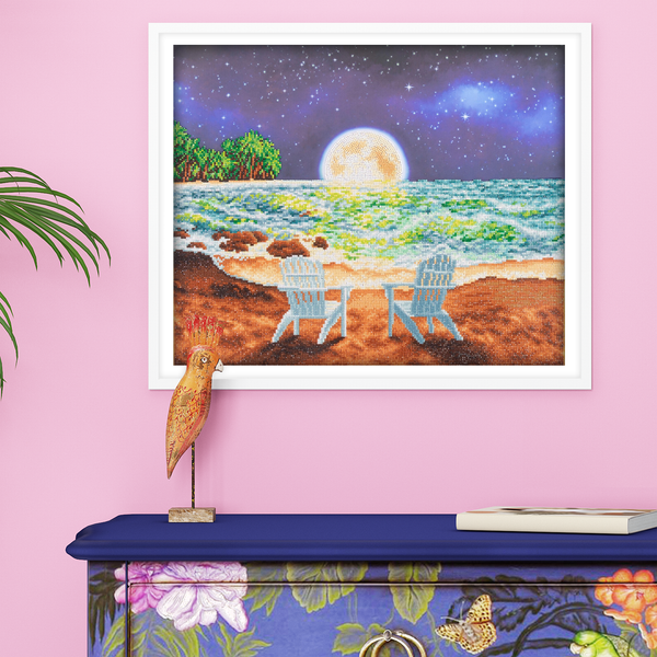 Dotz Diamond Dotz Moonlight Beach - 20.0" X 24.0"