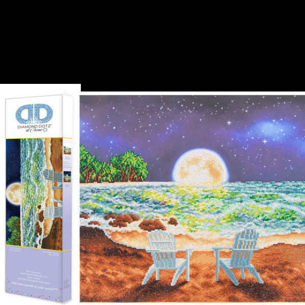 Dotz Diamond Dotz Moonlight Beach - 20.0" X 24.0"