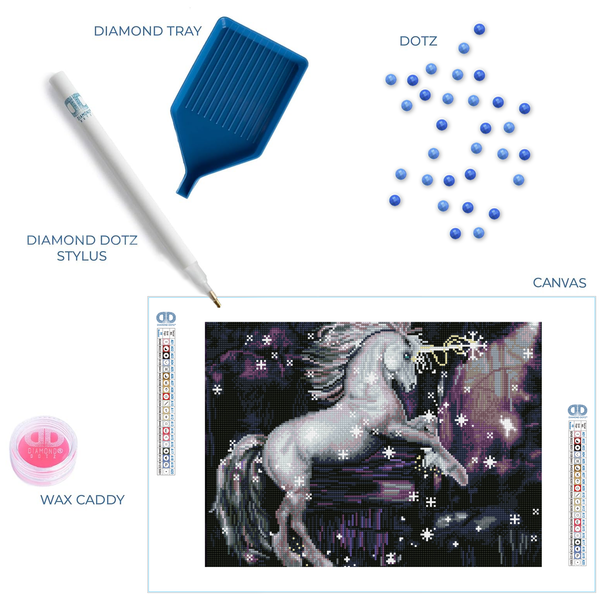 Dotz Diamond Dotz Moonlight Dance - 18.5" X 14.6"