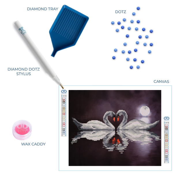 Dotz Diamond Dotz Moonlight Majesty - 20.1" X 16.1"