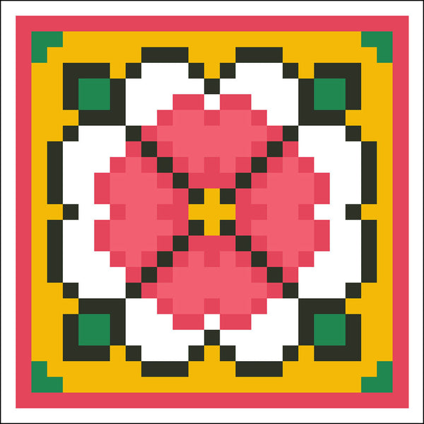 Dotz Diamond Dotz Morocco Pre-Framed Kit - 3.0" X 3.0"